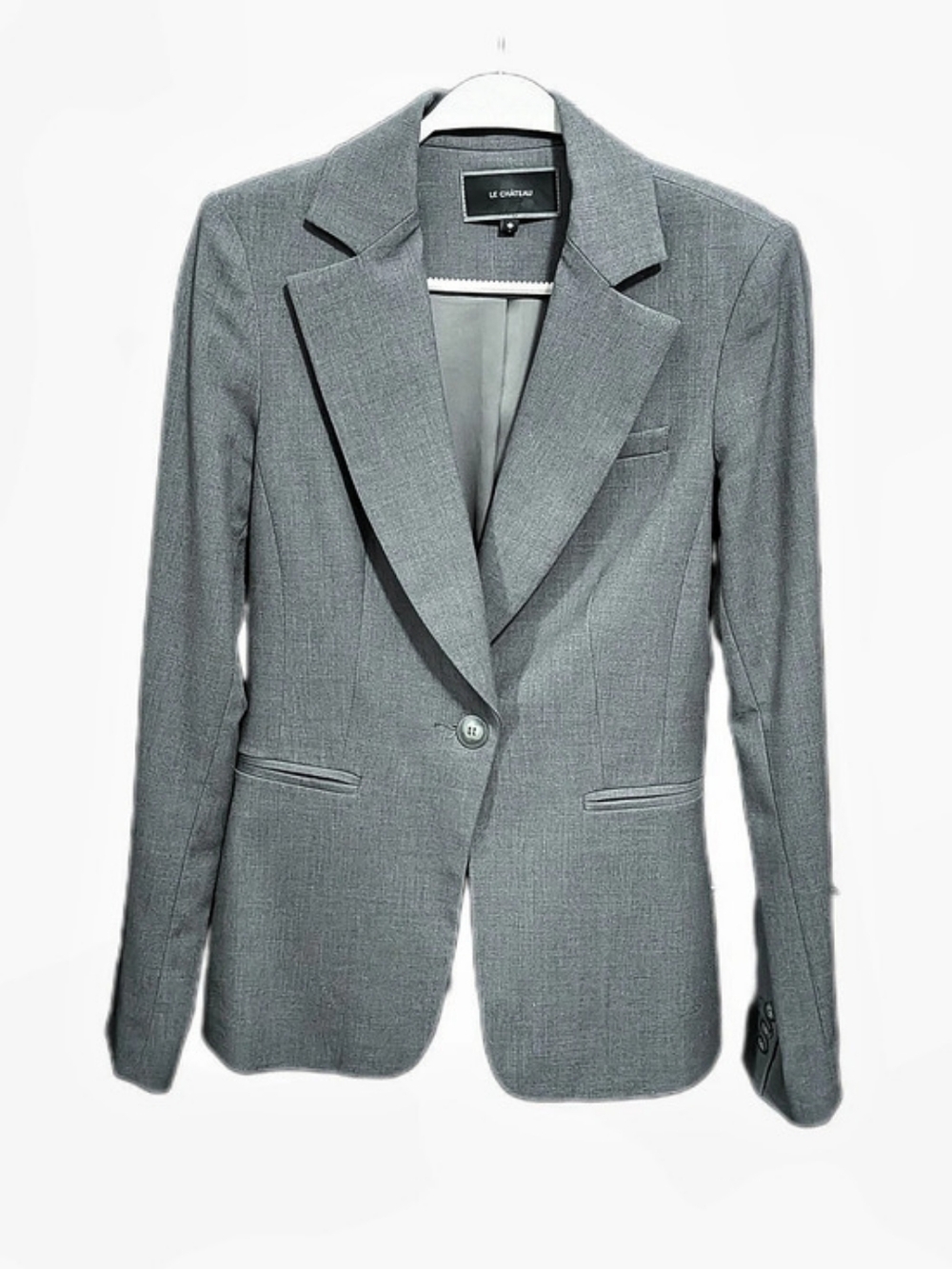 Le Château Gray Blazer